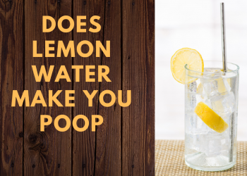 Does lemon water make you poop?