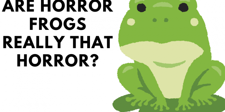 horror frog