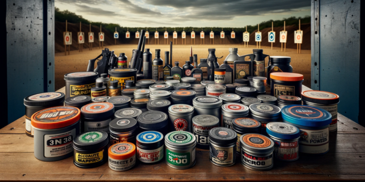 smokeless gun powders