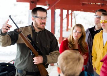 laser target practice system